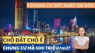 XẾP HẠNG 4 CHUNG CƯ CÓ GIÁ ĐẮT ĐỎ NHẤT TP HỒ CHÍ MINH NĂM 2024. GIÁ BĐS VIỆT NAM CAO KHÔNG TƯỞNG