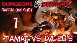 Dungeons & Dragons 5e, TIAMAT vs. (8) LVL 20 Characters! Part 1