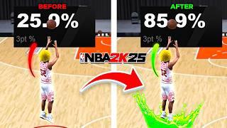 "WHY AM I MISSING WIDE OPEN BEST JUMPSHOTS on 2K25" ... ANSWERED! SHOOTING SYSTEM SECRETS NBA2K25