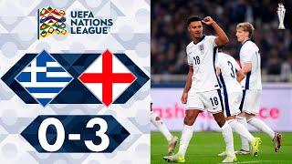 Greece vs England 0-3 Highlights Goals | Nations League 2024/25