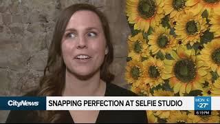 Selfie studio helps you snap the perfect pic