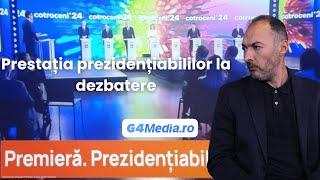 Cum au performat candidații la dezbaterea Digi24: Marile gafe