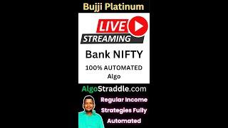 Bujji Platinum ALGO Live Trading Bank NIFTY and NIFTY 30/12/2024 #nifty50 #banknifty #livetrading