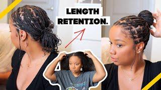 THE BEST WAY TO DO MINI BRAIDS or MINI TWISTS | LENGTH RETENTION CHIT CHAT!