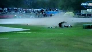 Leon Camier Crash SBK Assen 2010