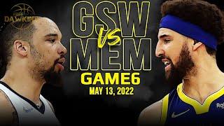 Golden State Warriors vs Memphis Grizzlies Game 6 Full Highlights | 2022 WCSF | FreeDawkins