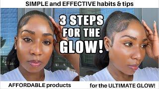 HOW TO MAINTAIN CLEAR GLOWY SKIN | SKINCARE TIPS THAT IMPROVED MY SKIN +DARK SKIN FRIENDLY SUNSCREEN