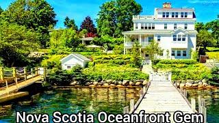 Nova Scotia Waterfront Homes | 5bd | 7ba | Waterfront Cottage | Nova Scotia Real Estate | OFF NOW