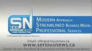 Promotional Videos for your Website | SeriousNews Winnipeg Video Production