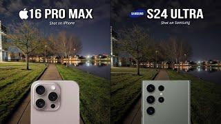 iPhone 16 Pro Max vs Samsung Galaxy S24 Ultra Camera Test