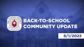 Back-to-School Community Update