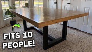 Building a Massive Dining Room Table for Less Than $300!!! (Part 2)