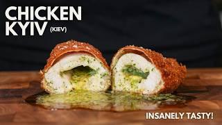 Chicken Kiev (Kyiv) | So Much Oozing Garlic Butter