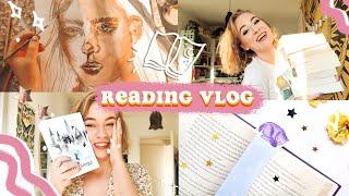 BIRTHDAY BOOKHAUL, SHOP UPDATE, READING & PAINTING READING VLOG