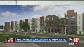 New apartment complex coming to Tampa Heights