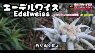 エーデルワイス·Edelweiss·歌詞付·817曲目·オカリナハイビスOcarina Hibi‘s