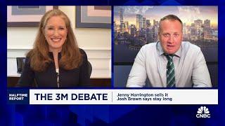 The 3M debate: Jenny Harrington sells but Josh Brown stays long