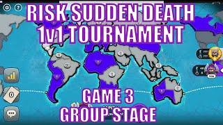 RISK Sudden Death 1v1 Tournament - Group Stage - HudsonHornet250 vs Ewald Pho