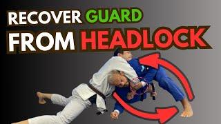 3 Ways to Build Guard While Defending a Headlock | Protect Your Back & Escape! |