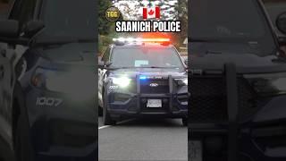 Saanich Police Cars Responding!! #police #policecars #lightsandsirens