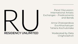 RU Talk:  International Artistic Exchanges – Predicaments and Bonds