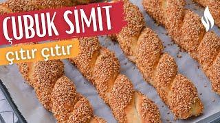 Bildiğiniz Tüm Simitleri Unutun  Çıtır Çıtır Çubuk Simit Tarifi Geldi! 