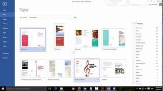 How to Make brochure in Microsoft Word