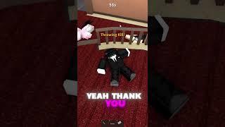 Im under the floor??  #roblox #mm2 #murdermystery2