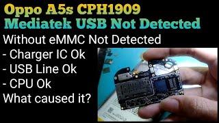 Oppo A5s Mediatek USB Not Connected | CPU Ok | Bad Connect IC @mobilecareid