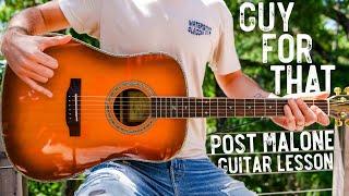 Guy For That Post Malone Luke Combs Guitar Tutorial // Guy For That Guitar Lesson #1041