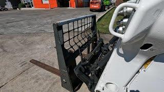 How to Change Bobcat Attachments with Bob-Tach Mounting System