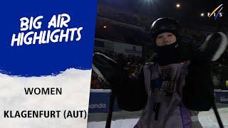 Liu Mengting edges Tabanelli at Big Air Klagenfurt | FIS Freestyle Skiing World Cup 24-25