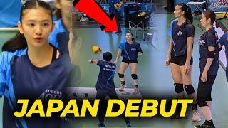 Maddie Madayag DEBUT GAME, Jia de Guzman vs Maddie in Japan SV. League