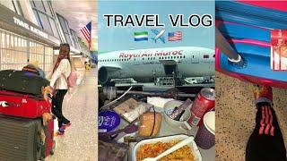 TRAVEL VLOG:Traveling from Sierra Leone to America for College️