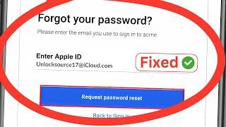 How To Fix If you forgot your Apple ID password | Reset Apple ID Password if you forgot it 2024