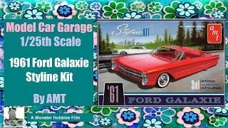 Model Car Garage - The 1961 Ford Galaxie Styline Kit by AMT - A Model Car Kit Unboxing Video