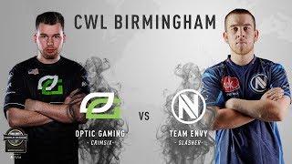 OpTic Gaming vs Team EnVyUs | CWL Birmingham Open | Alpha Stream | Day 1