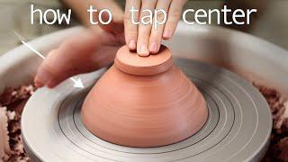 How to Tap Center Pottery — A Beginner's Guide