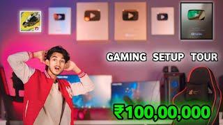 100,00,000 CR Gaming Room Tour Kar98 Army and Rox yt  Free Fire House !!