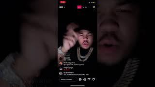 Bloodhound Q50 Instagram Live  Spinning In Traffic Listening To Hood Tali