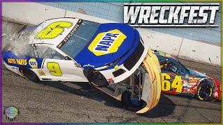 CHASE ELLIOTT CHALLENGE at Superspeedway & Figure 8! | Wreckfest