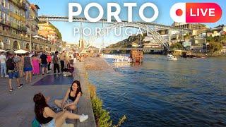  DIRETO PORTO Portugal LIVE Exploring Downtown & Riverside Porto, Portugal