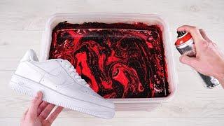 Customize your Nike AIR Force with Hydro Dipping