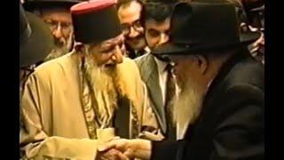 פגישה היסטורית ב1990 בין הרבי מלובביץ' למקובל הרב יצחק כדורי || ש"י 