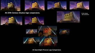 The ULTIMATE 20th Century Studios logo comparison