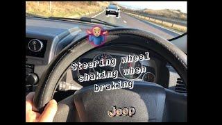 Is your steering wheel shaking when braking!!! Any make & model vehicle. Full repair video
