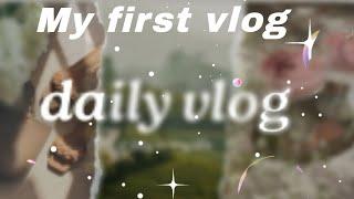 My First Vlog || what I eat in a day  || Day 1 ||