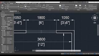 How to set dimension both mm and ft on one drawing in AutoCAD