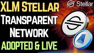 XLM: Stellar was QUIETLY ADOPTED (SHX/Transparent Network)