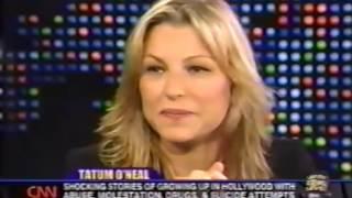 TATUM O'NEAL 'A PAPER LIFE' LARRY KING LIVE